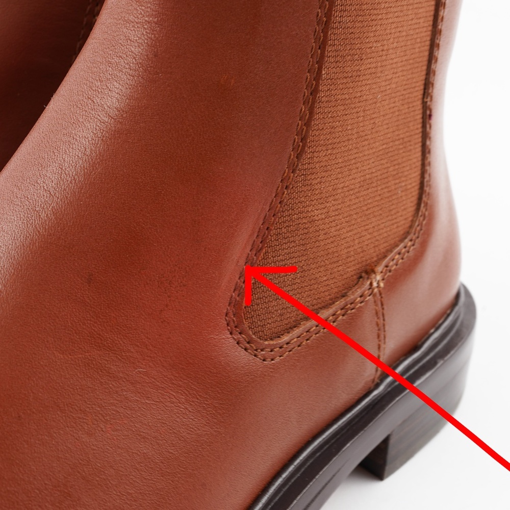 MADEWELL Size 6 The Benning Chelsea Boot in Warm Cinnamon - Picture 9 of 13